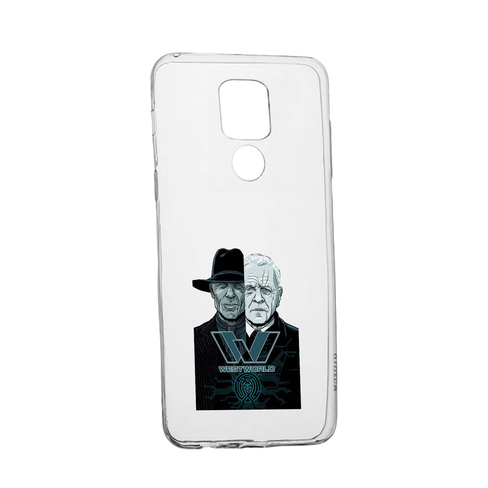 Husa WestWorld, Movie, pentru Huawei Mate 20 X, rezistenta la uzura, anti-alunecare, din silicon Premium, 678