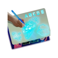 Tabla Magica Fluorescenta de scris cu Lumina - Krista®