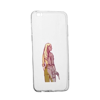 Husa WestWorld, Movie, pentru Huawei P8 Lite, rezistenta la uzura, anti-alunecare, din silicon Premium, 676 Husa WestWorld, Movie, pentru Huawei P8 Lite, rezistenta la uzura, anti-alunecare, din silicon Premium, 676