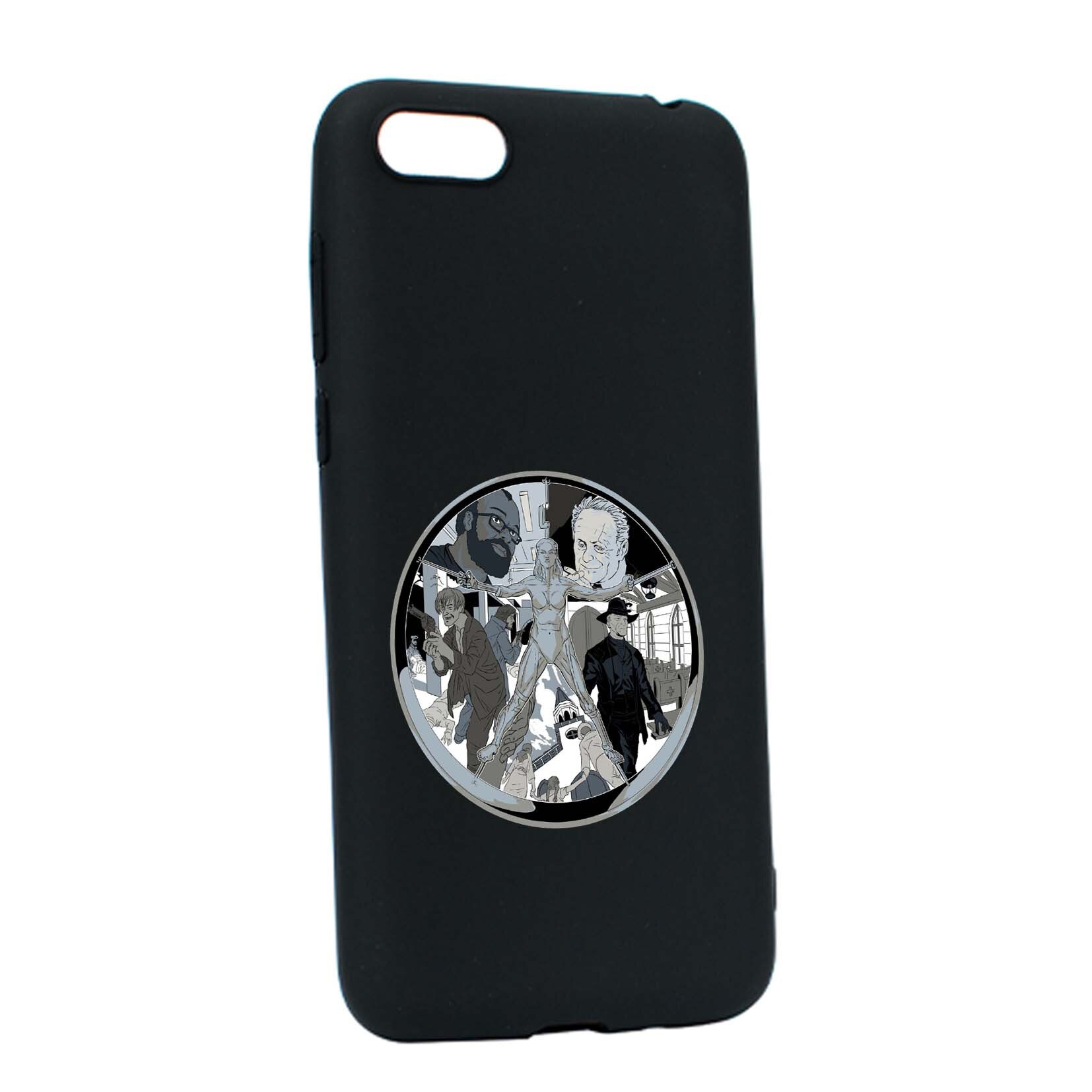 Husa Apple iPhone 7 / 8, WestWorld, Movie, rezistenta la uzura, anti-alunecare, din silicon Premium, B681