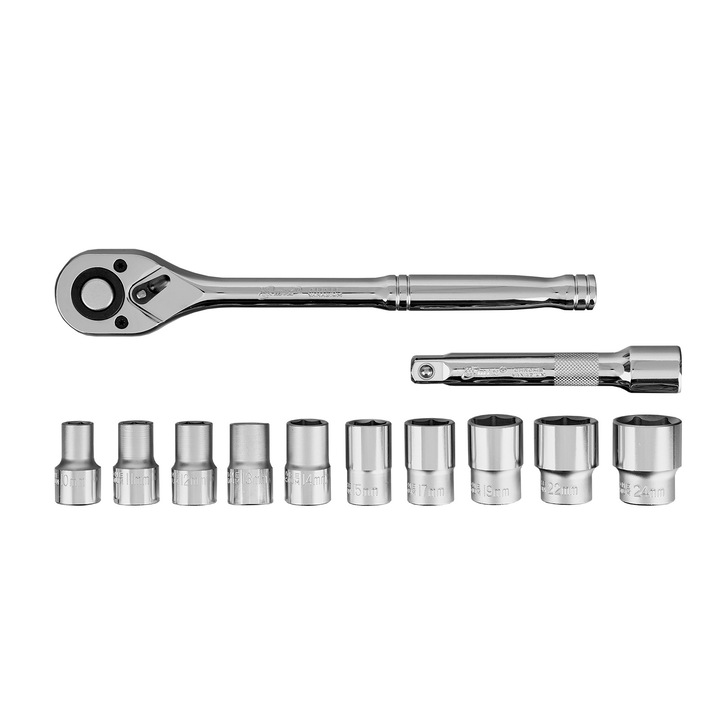 Комплект инструменти MTX MASTER, 12 части, 1/2", 10-24 mm