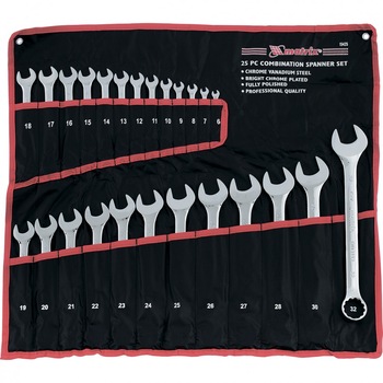 Set chei combinate, 6-32 mm, 25 buc, lustruite, MTX Set chei combinate, 6-32 mm, 25 buc, lustruite, MTX