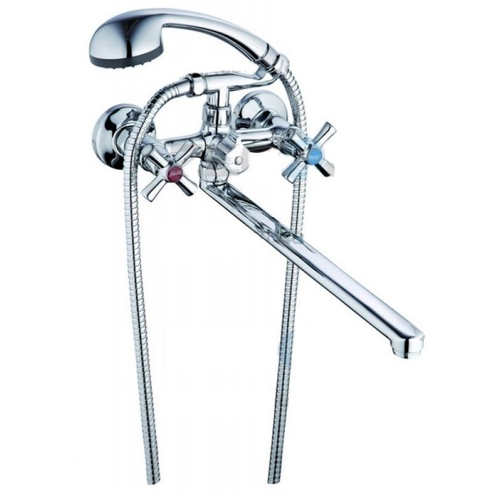 Baterie cada FLEKO FZBB-535 + Para dus, Dublu comanda, cartus ceramic 40mm