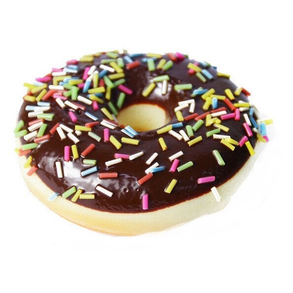 Jucarie parfumata din spuma poliuretanica, Gogoasa, 8 cm, T4949, Vivo