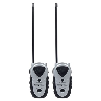 Set 2 statii Walkie Talkie cu antena, si lumina, din plastic, pentru copii + 3 ani , ATS Set 2 statii Walkie Talkie cu antena, si lumina, din plastic, pentru copii + 3 ani , ATS