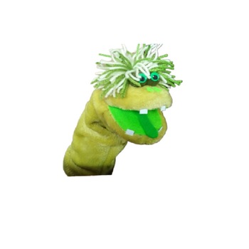 Papusa de mana omida, plus, verde, 30 cm Papusa de mana omida, plus, verde, 30 cm