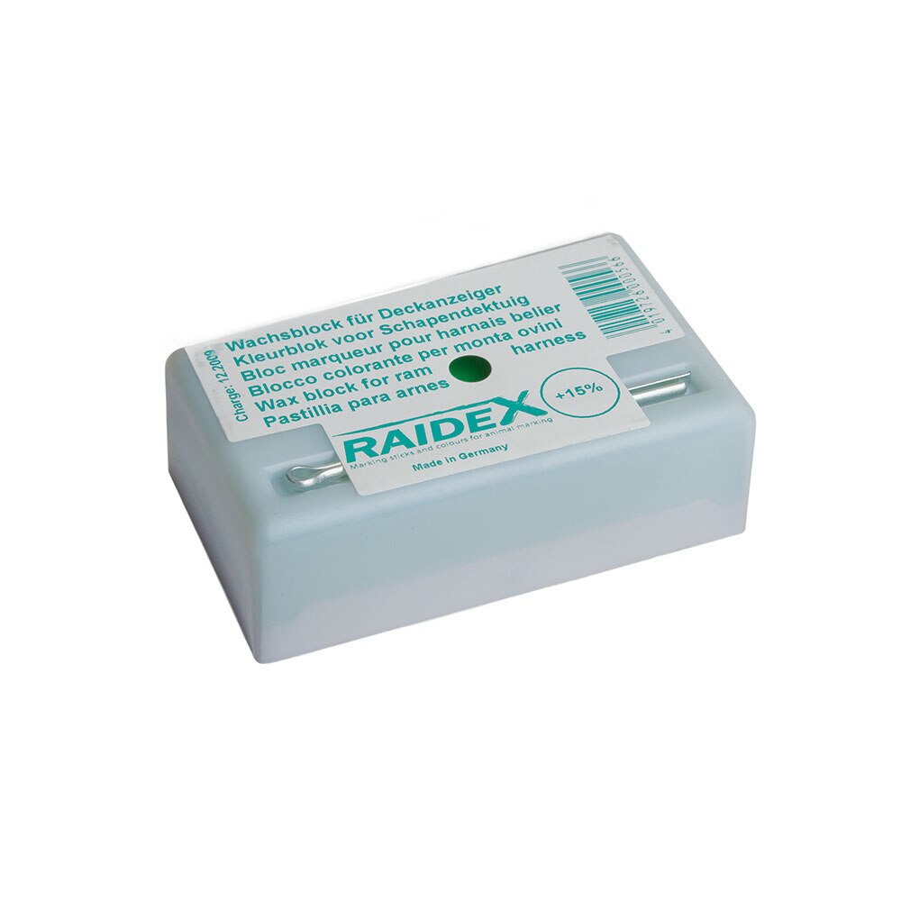 Bloc cerat pentru marcarea oilor si berbecilor, Raidex, Verde