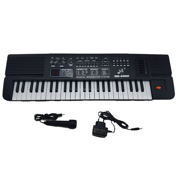 Orga muzicala copii cu 49 clape, microfon, 16 tonuri si muzica demo Orga muzicala copii cu 49 clape, microfon, 16 tonuri si muzica demo