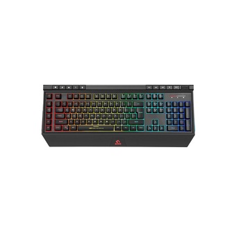 Tastatura gaming Marvo KG869, cu fir, USB, RGB, Negru Tastatura gaming Marvo KG869, cu fir, USB, RGB, Negru