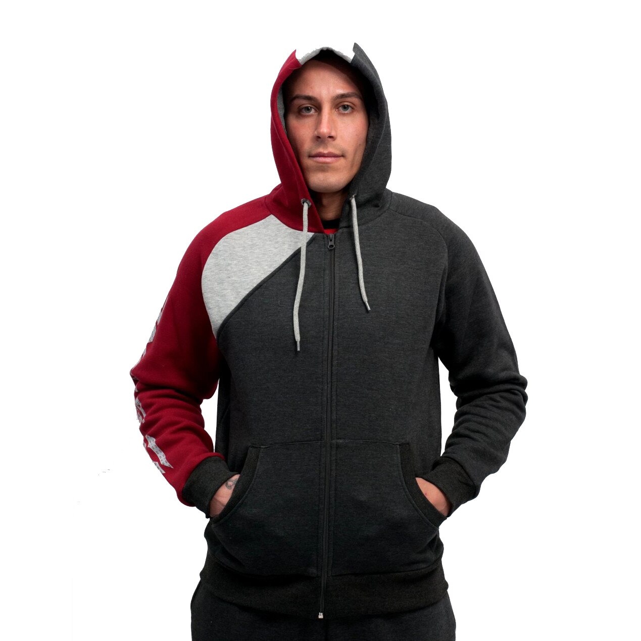 Bluza S-LINE FLEECE Barbati, Gri inchis