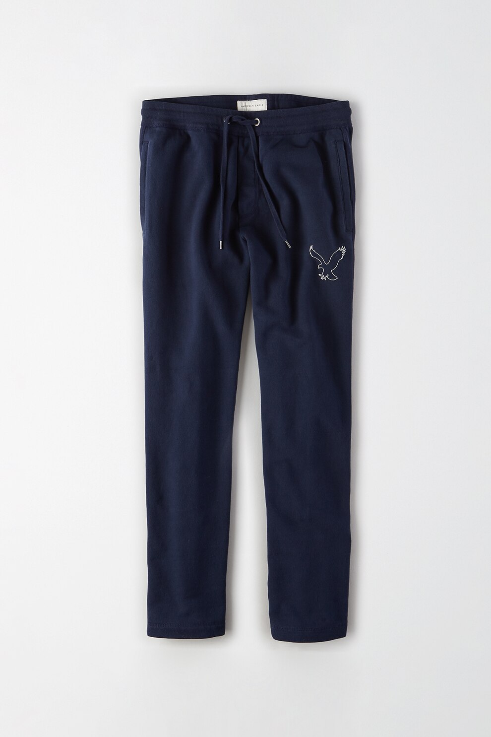 American Eagle, Pantaloni sport cu snur de ajustare, Bleumarin, S