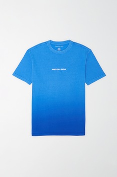 American Eagle, Tricou cu imprimeu logo, Albastru, S American Eagle, Tricou cu imprimeu logo, Albastru, S