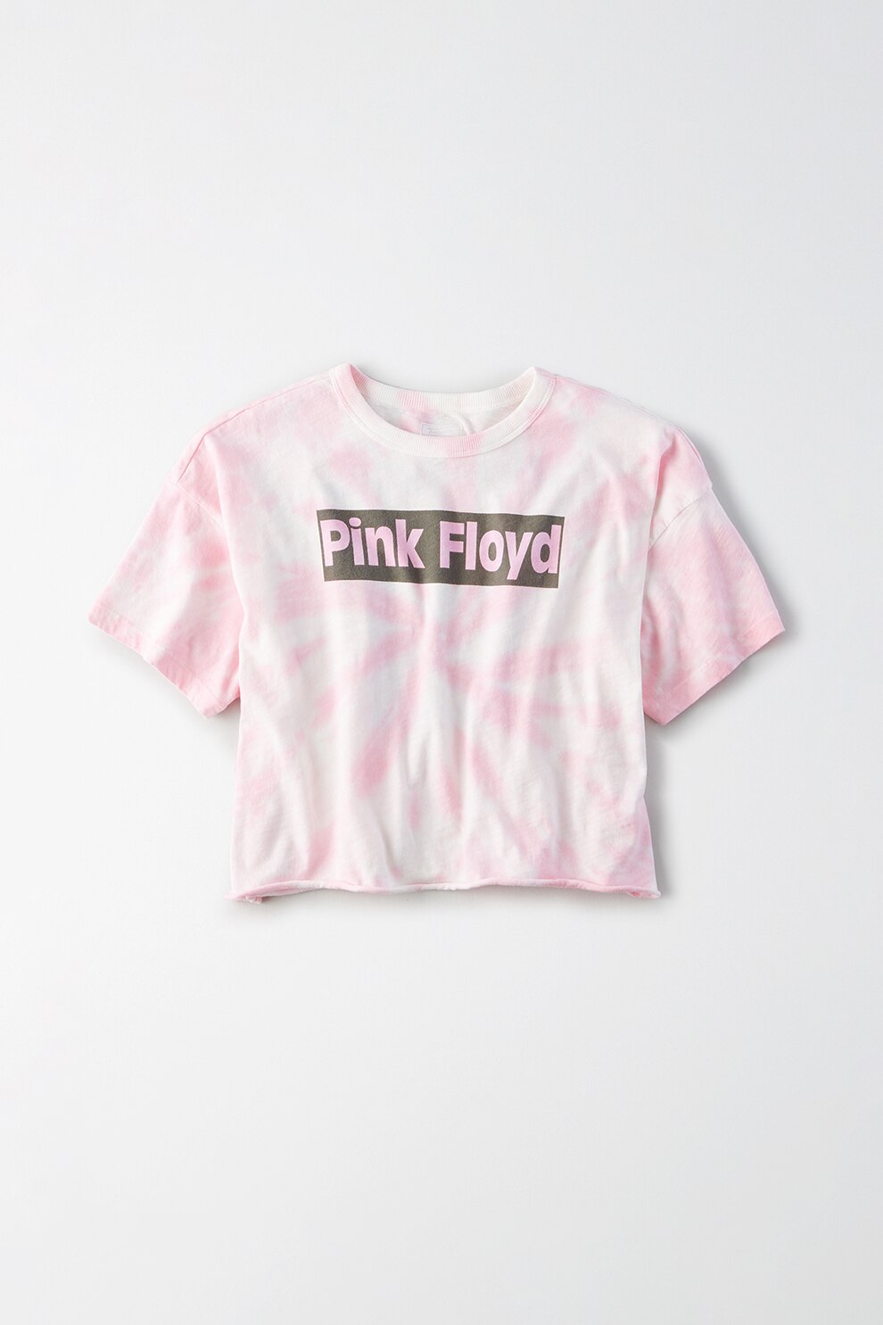 American Eagle, Tricou cu model acuarela, Roz pal, M