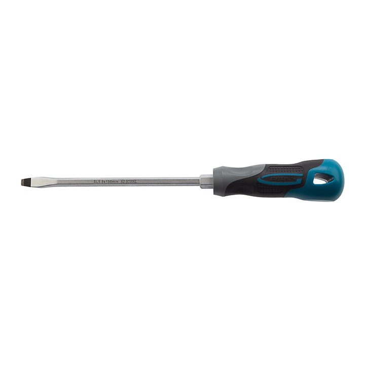 Отвертка GROSS SL5,5 х 150 mm, трикомпонентна дръжка