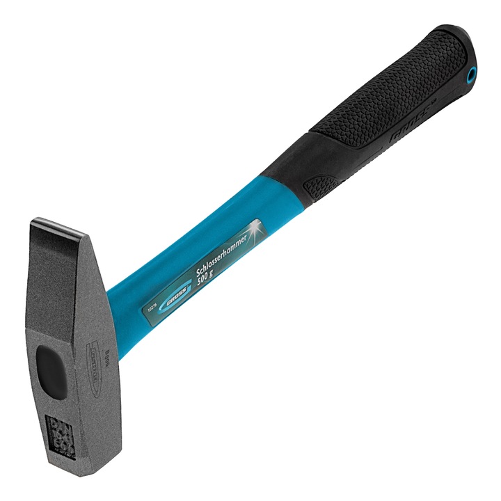 Чук GROSS с квадратно чело, дръжка фибростъкло гумирана, 500 g