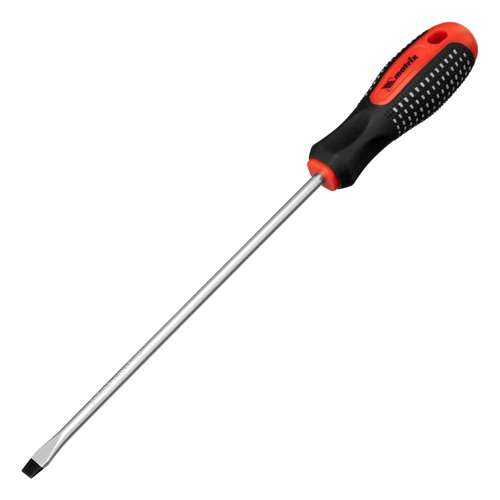 Отвертка MTX Fusion, SL6,0 х 200 mm, трикомпонентна дръжка "anti slip"