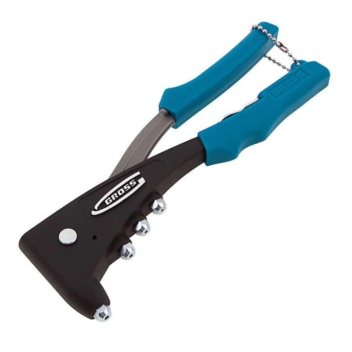 Нитачка GROSS, излята, усилена, за поп-нитове 2,4-4,8 mm