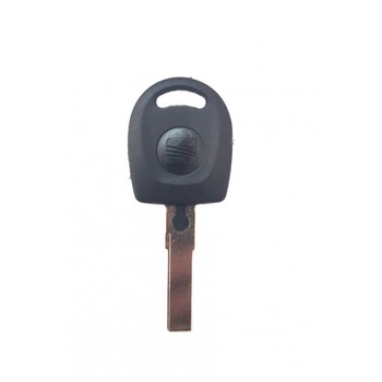 Carcasa cheie compatibil Seat, cu cip ID48, negru Carcasa cheie compatibil Seat, cu cip ID48, negru