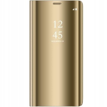 Husa Huawei P Smart Pro 2019 Clear View Gold Husa Huawei P Smart Pro 2019 Clear View Gold