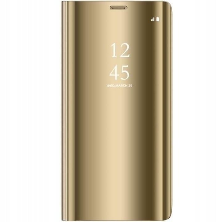 Калъф Huawei P40 Lite Clear View Gold