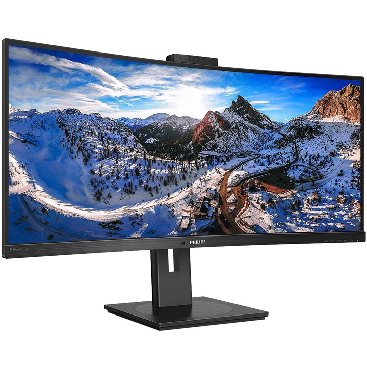 Philips 346P1CRH/00 LED Monitor, 34", 3440x1440, 100Hz, HDMI, DP, USB, Hangszóró