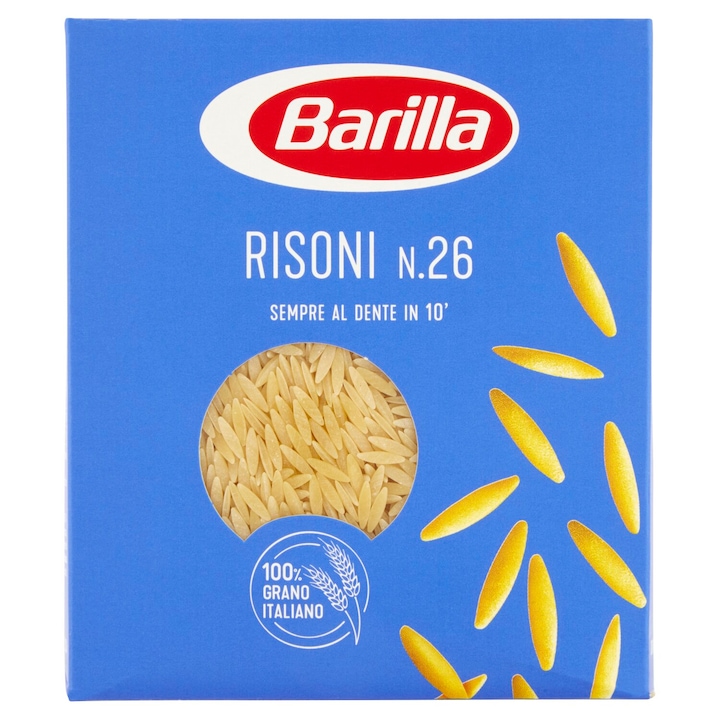 Paste Barilla Risoni n.26, 500 g