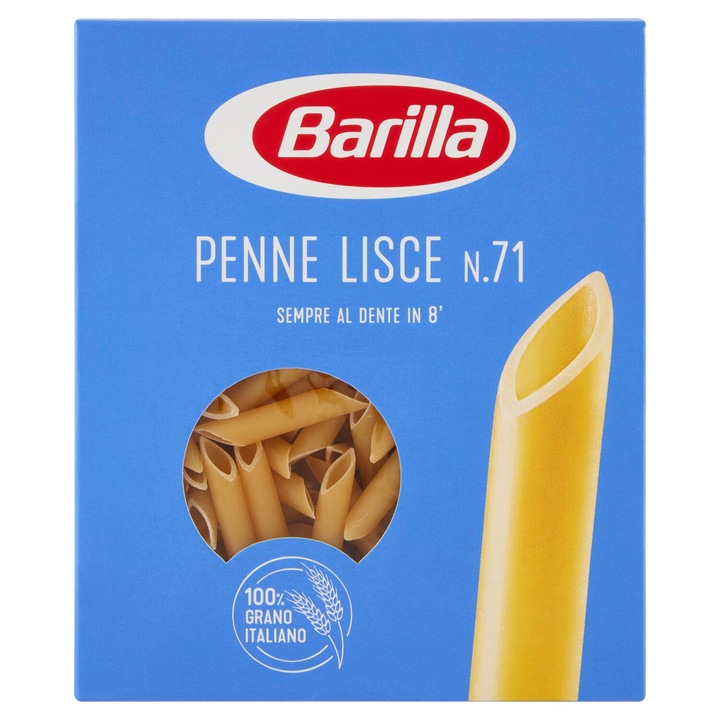 Barilla Penne Lisce tészta n.71, 500 g