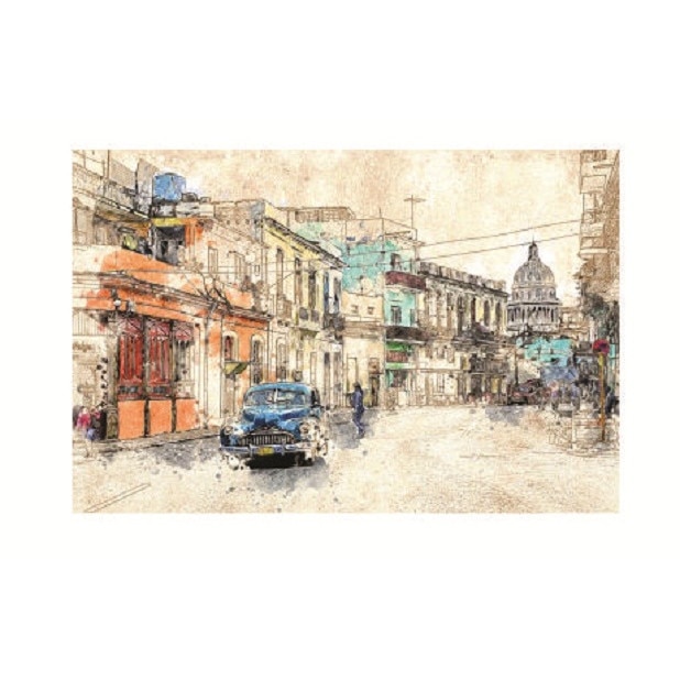 Tablou din canvas dimensiunea 55x85cm Peisaj Auto