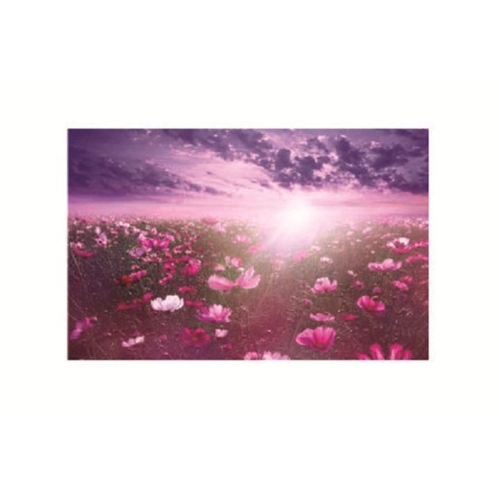 Tablou din canvas dimensiunea 55x85cm Peisaj cu flori