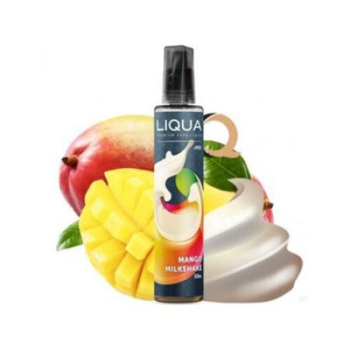 Lichid Tigara Electronica Liqua Shortfill - Mango Milkshake ,50ml ,0mg/ml