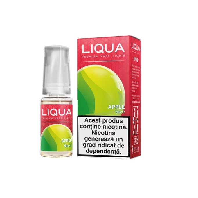 Lichid Tigara Electronica Liqua Elements - Apple ,10ml ,18mg/ml