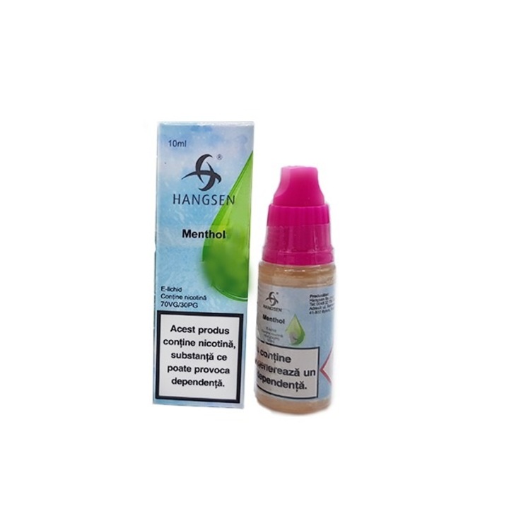 Lichid Tigara Electronica Menthol / Hangsen - 10ml,12mg/Nicotina