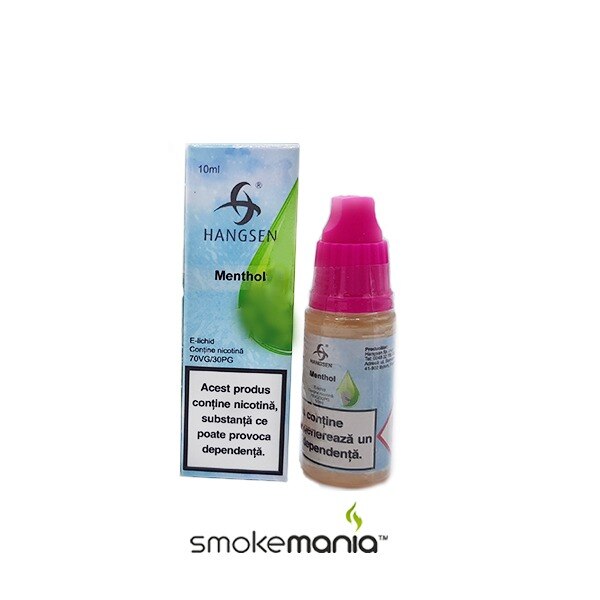 Lichid Tigara Electronica Menthol / Hangsen - 10ml ,6mg/Nicotina