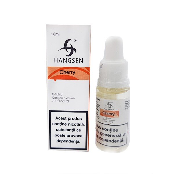 Lichid Tigara Electronica Cherry / Hangsen - 10ml ,6mg/Nicotina