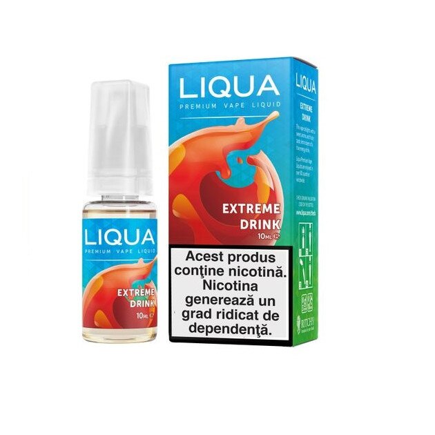 Lichid Tigara Electronica Liqua Elements - Extreme Drink ,10ml ,12mg/ml