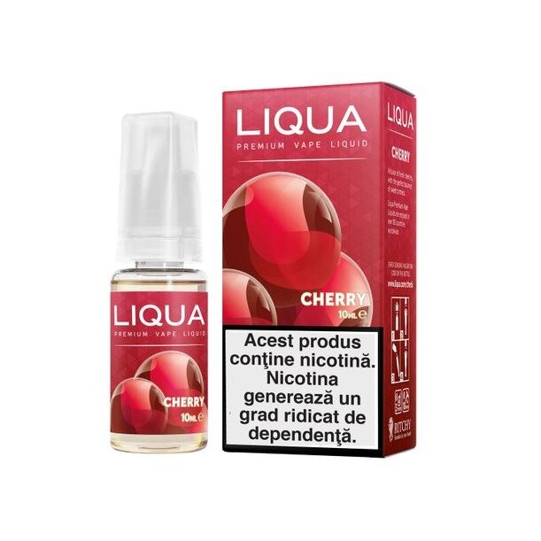 Lichid Tigara Electronica Liqua Elements - Cherry ,10ml ,12mg/ml