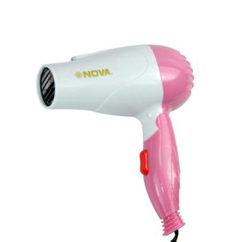 Uscator de par pliabil, Nova Alb/ Roz,1000 W, 2 trepte temperatura, Urban Trends ® Uscator de par pliabil, Nova Alb/ Roz,1000 W, 2 trepte temperatura, Urban Trends ®