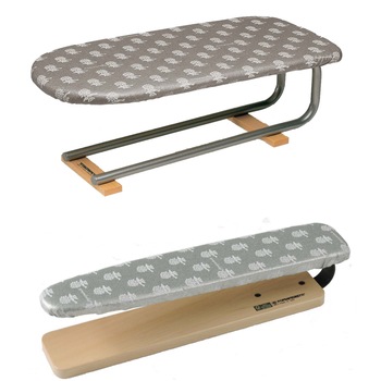 Pachet Premium Foppapedretti, Mini masa de calcat Lostiragonne, pentru calcarea fustelor si hainelor de mici dimensiuni si Accesoriu pentru calcat gulere si mansete Lostiramaniche Pachet Premium Foppapedretti, Mini masa de calcat Lostiragonne, pentru calcarea fustelor si hainelor de mici dimensiuni si Accesoriu pentru calcat gulere si mansete Lostiramaniche