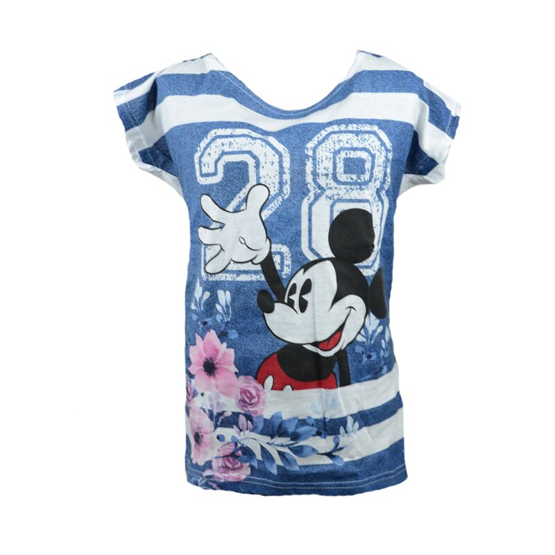 Tricou cu maneca scurta fete Mickey Mouse E Plus M, Multicolor