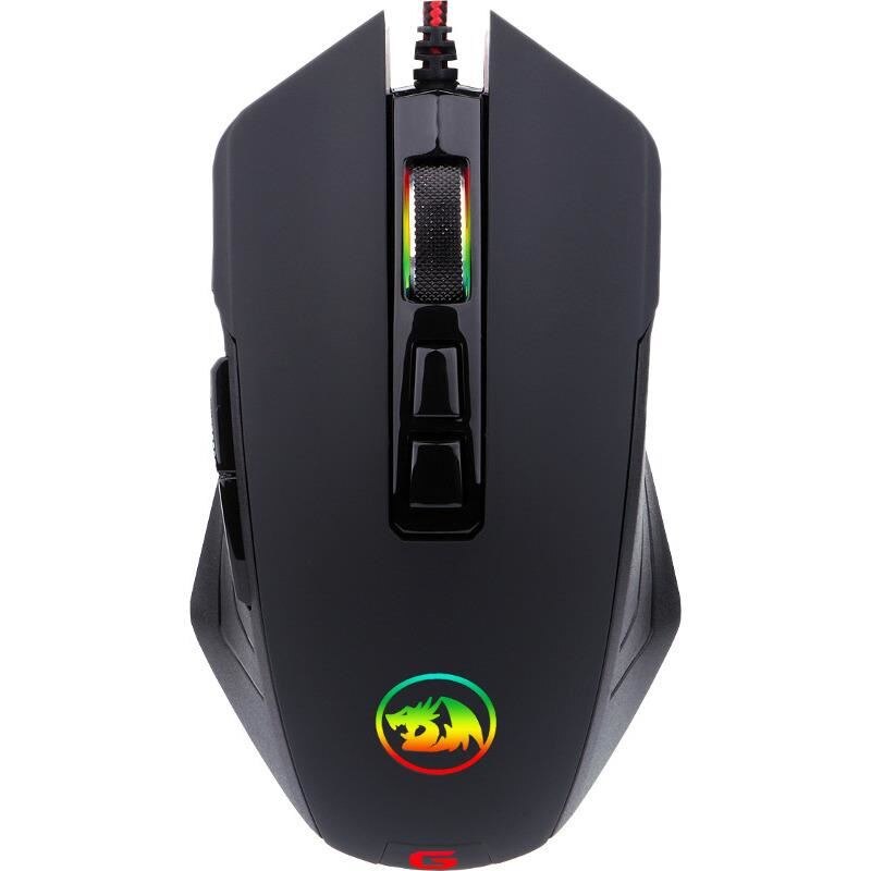 Mouse gaming Redragon Dagger2, Iluminare RGB, Negru