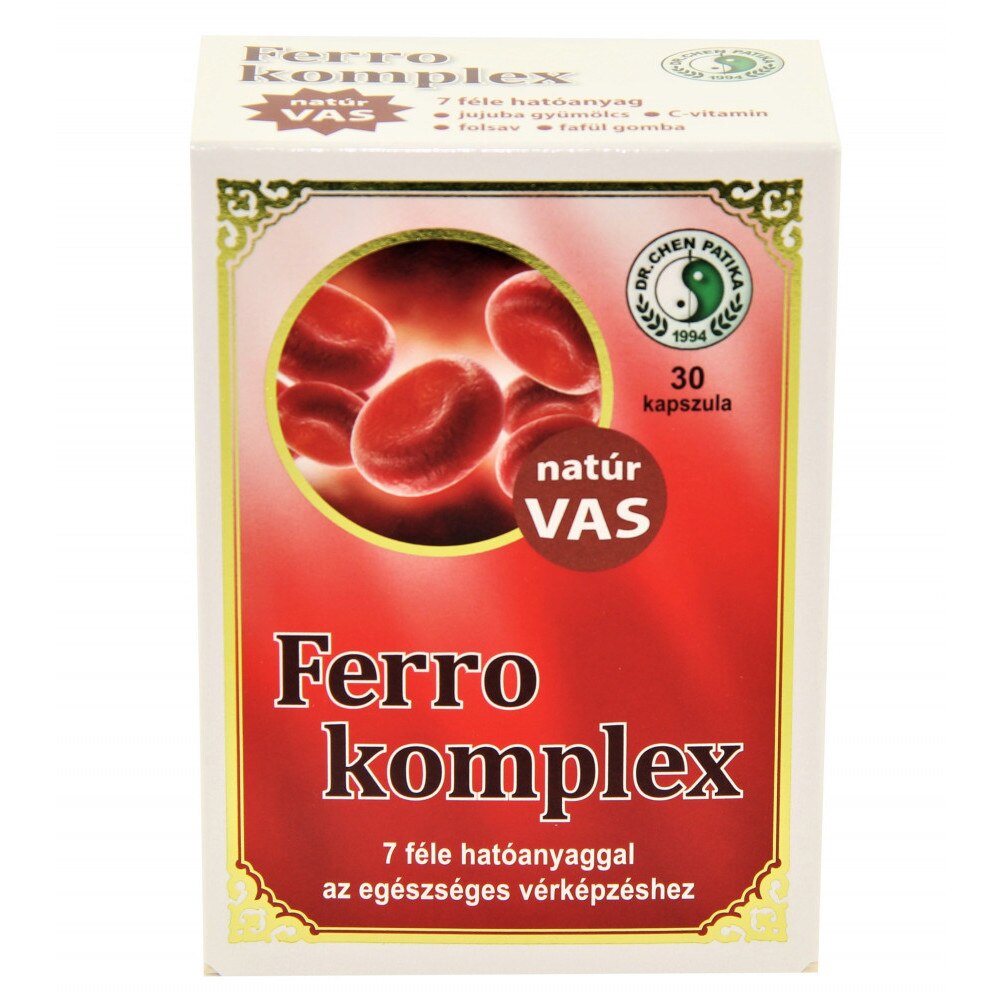 Capsule Ferro Complex, Dr. Chen Patika