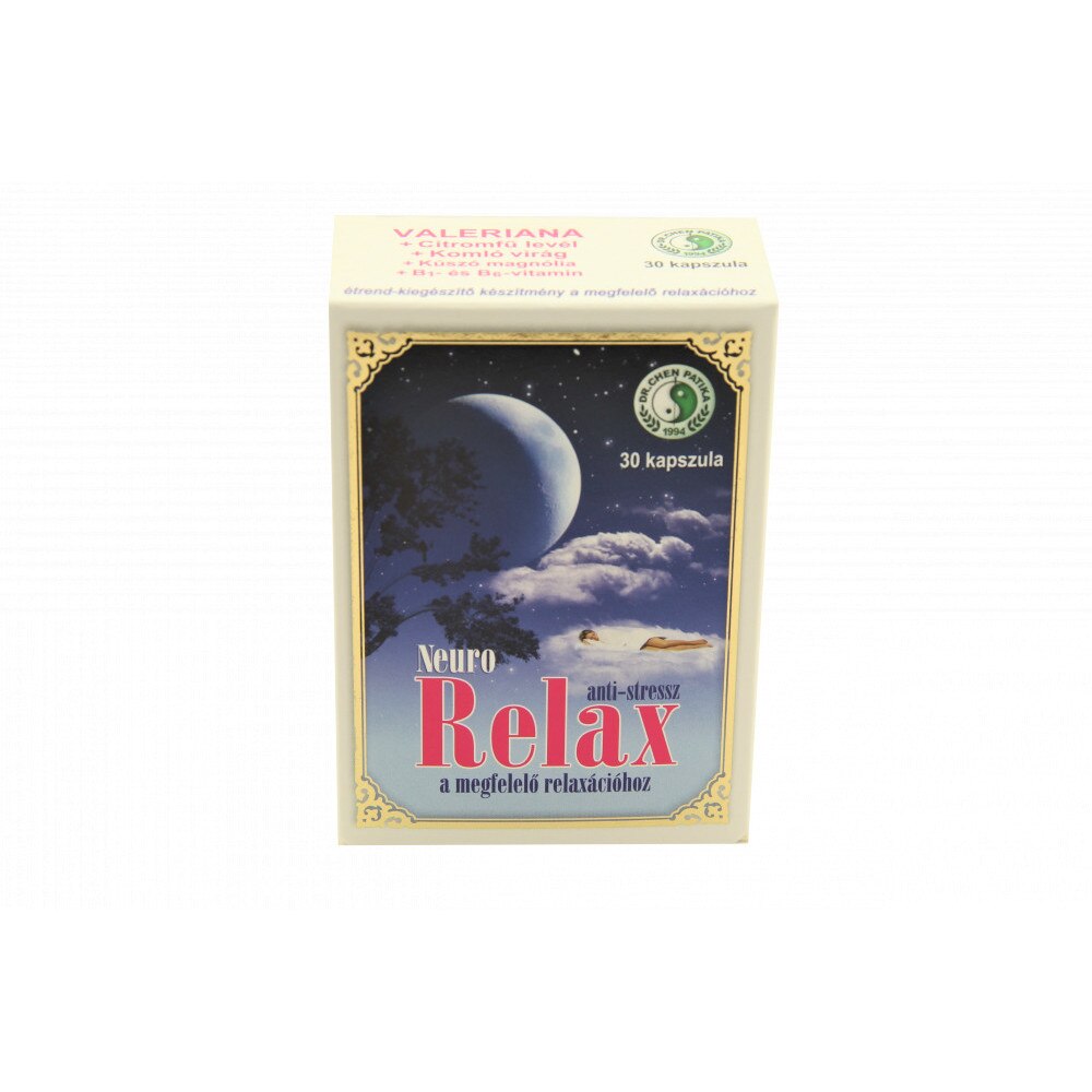 Dr. Chen de Neurorelaxare, 60 Capsule