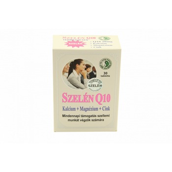 Dr. Chen Selenium Q10 Calciu + Magneziu + Tablete de zinc, 30 tablete Dr. Chen Selenium Q10 Calciu + Magneziu + Tablete de zinc, 30 tablete