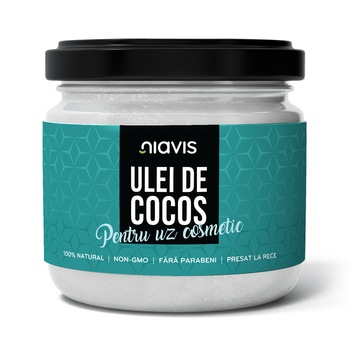 Niavis Ulei Cocos, Uz Cosmetic 200g/220ml Niavis Ulei Cocos, Uz Cosmetic 200g/220ml