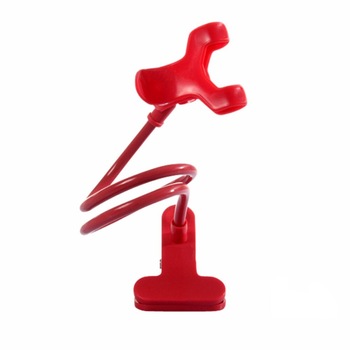 Suport Flexibil Metalic Rezistent, Original Deals, cu Brat si Clema Metalica, Premium Universal, Rosu, 50 cm Suport Flexibil Metalic Rezistent, Original Deals, cu Brat si Clema Metalica, Premium Universal, Rosu, 50 cm