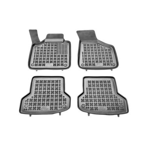 Set 4 covoare auto cauciuc tip tavita Audi Q3 dupa 2011 -Negru