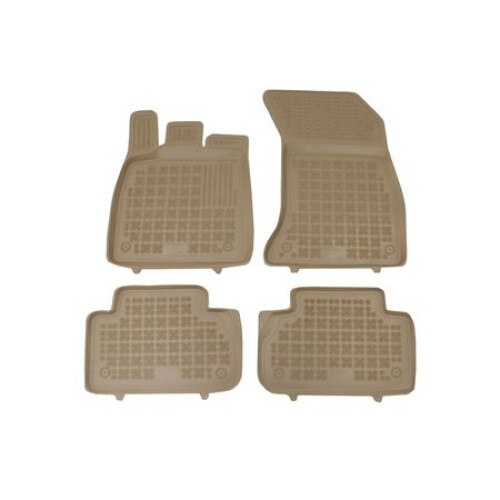 Set 4 covoare auto cauciuc tip tavita Audi Q8 dupa 2018 -Bej