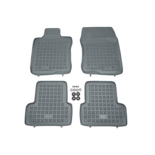 Set 4 covoare auto cauciuc tip tavita BMW Seria 3 E93 cabrio dupa 2007 GRI