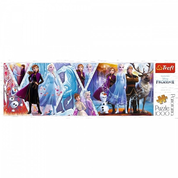 Puzzle Trefl Panorama Frozen 1000 piese