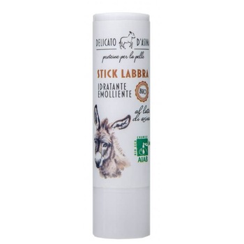 Balsam pentru buze bio hidratant si reparator La Dispensa, Delicato d'Asina cu lapte de magarita, 15 ml Balsam pentru buze bio hidratant si reparator La Dispensa, Delicato d'Asina cu lapte de magarita, 15 ml